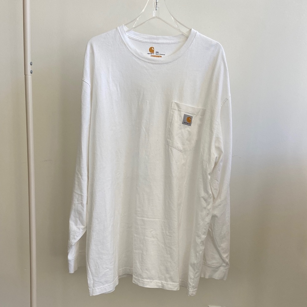 Carhartt Original Fit Long Sleeve T-Shirt 2XL
White